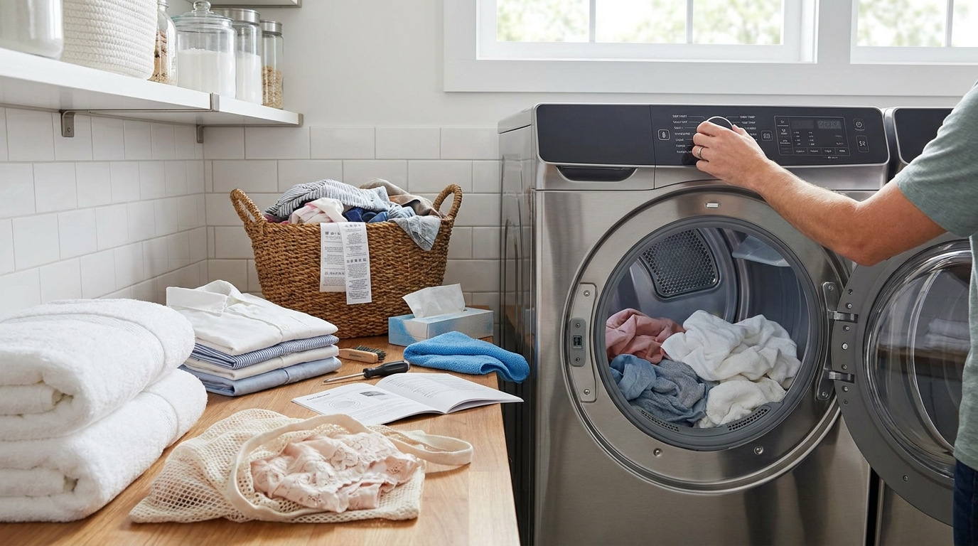 How to Change Temperature on Whirlpool Dryer