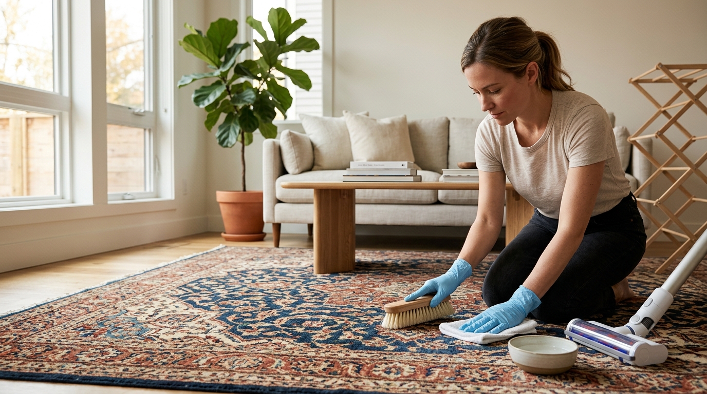 How to Clean Handmade Rug Without Damage