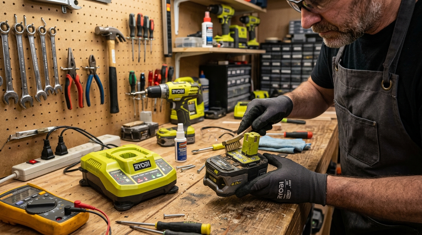How to Fix a Ryobi Battery