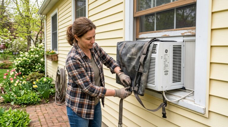 How to Remove a Window AC Cover (