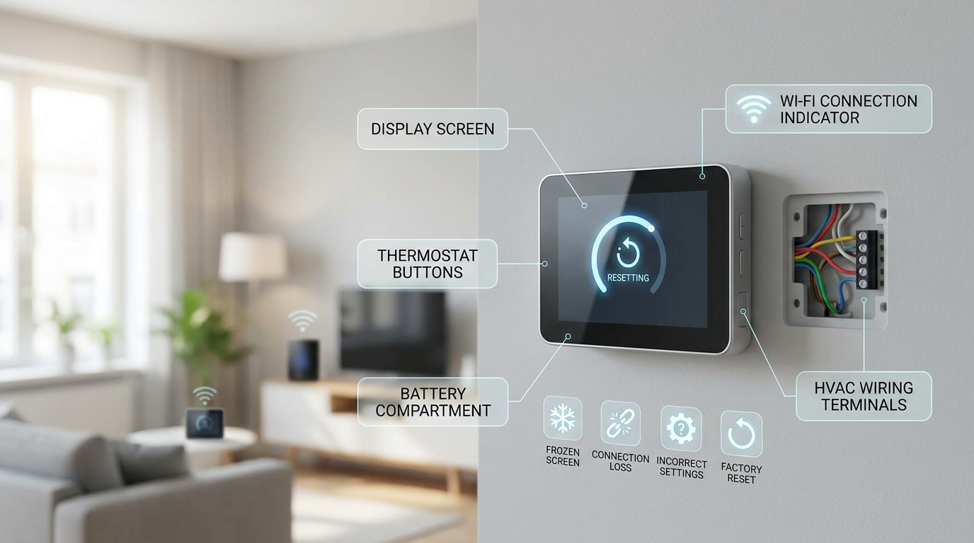 How to Reset an Emerson Thermostat