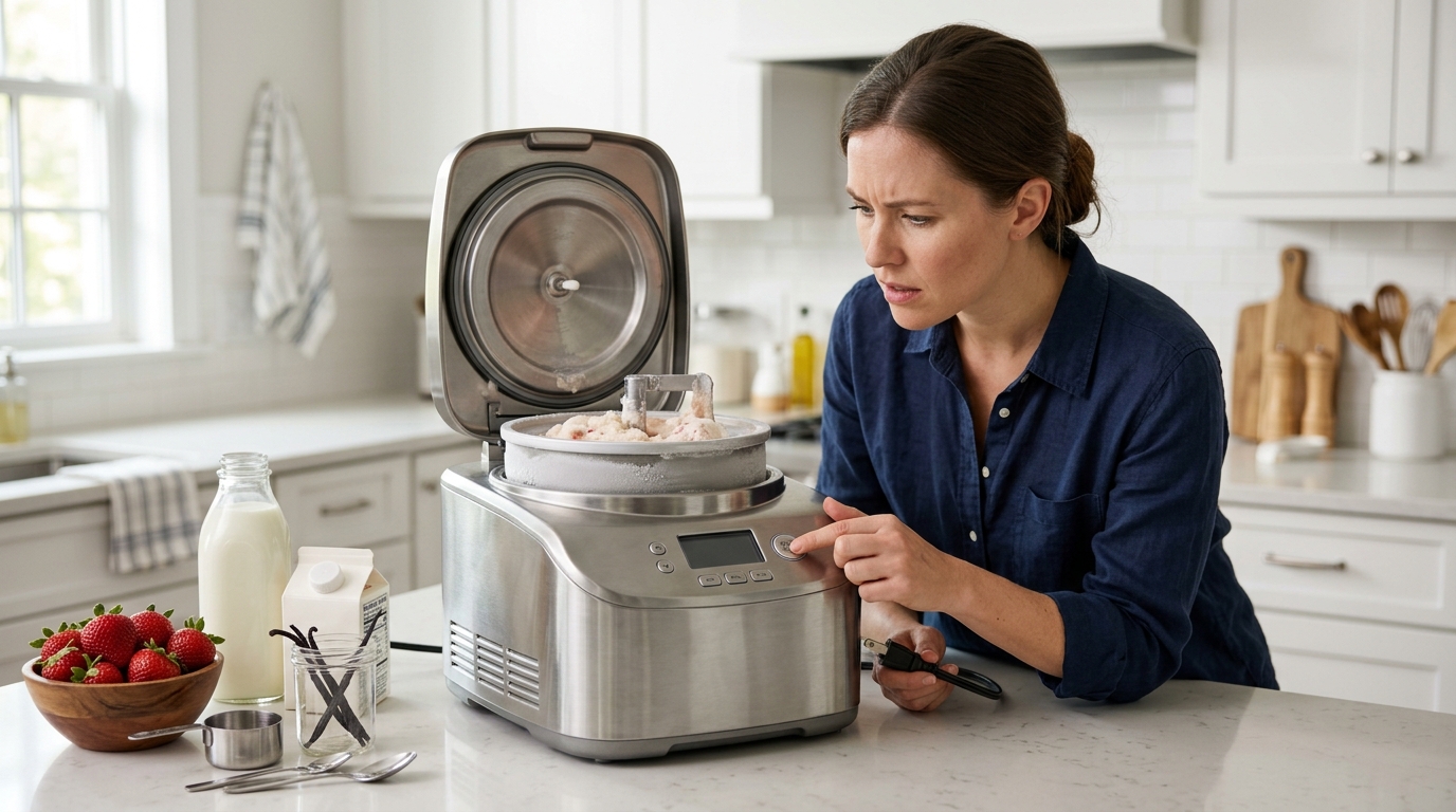 Ice Cream Maker Not WorkingIce Cream Maker Not Working