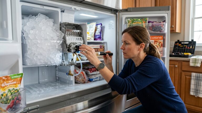 Ice Maker Overflowing
