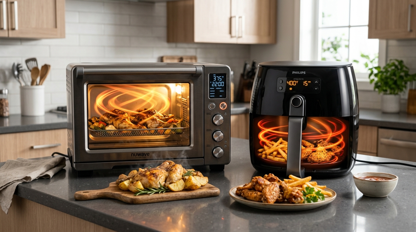 NuWave Ovens vs Air Fryers