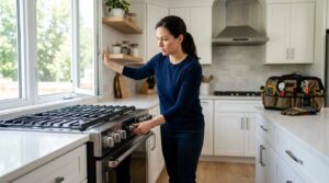 Oven Leaking Gas