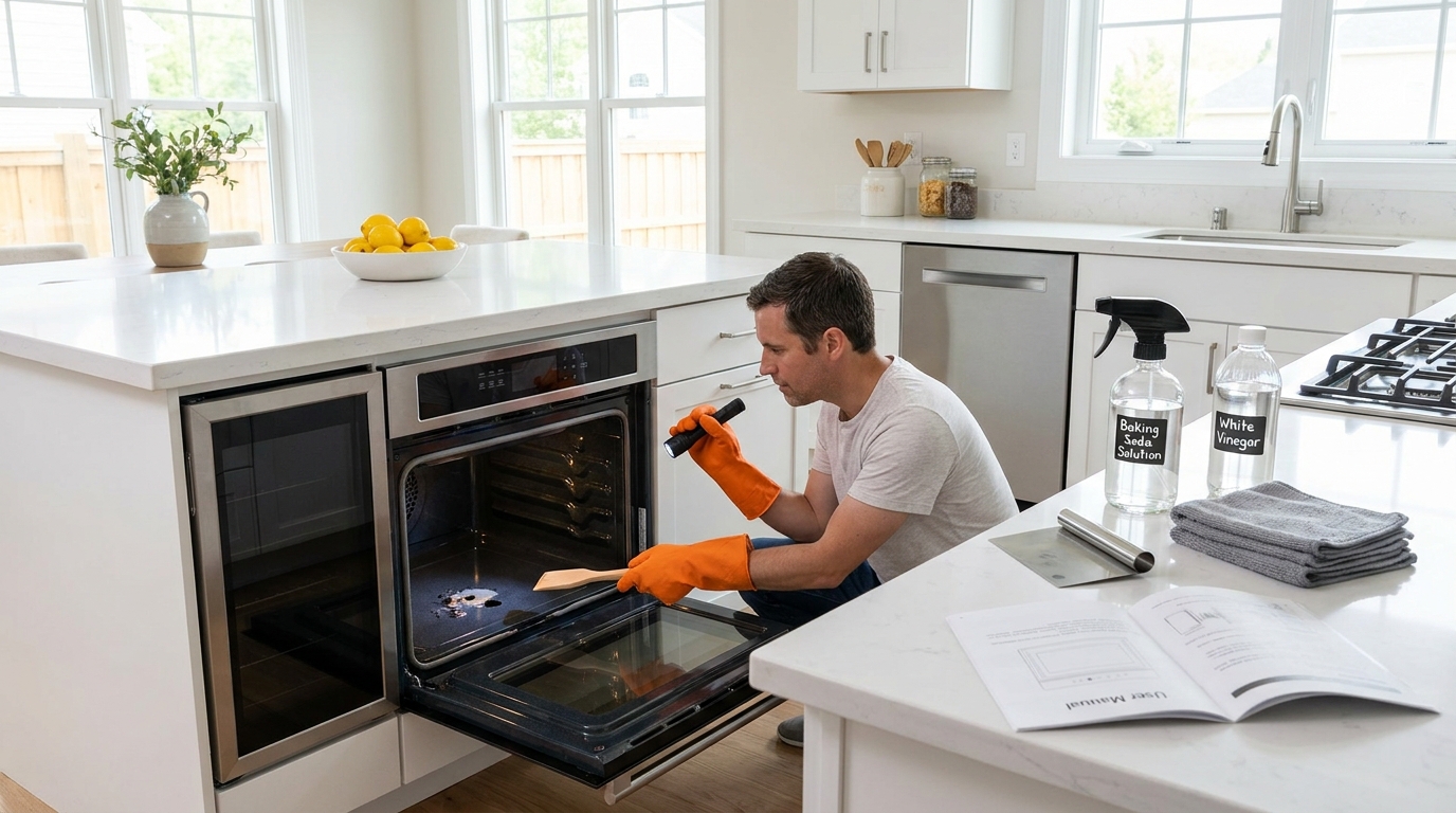 Oven Smells Like Burned Plastic