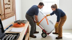 How to Lift a Water Heater