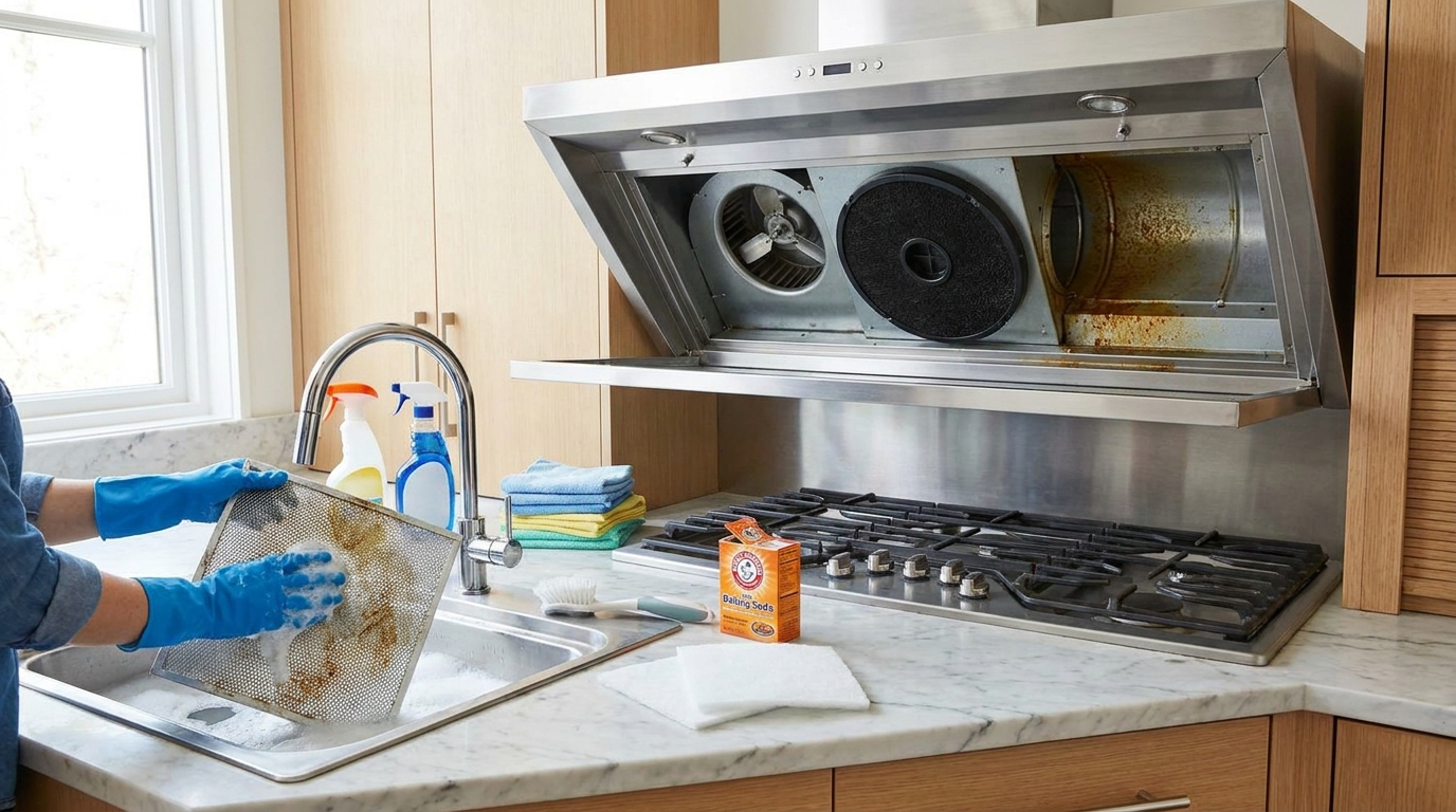 Range Hood Smells Bad