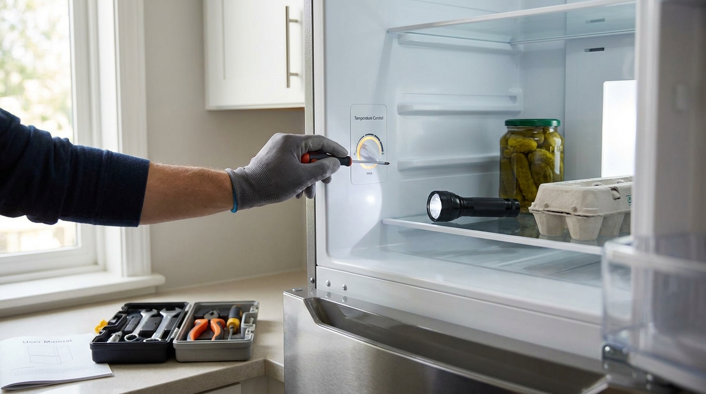 Fridge Temperature Dial Stuck: