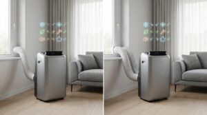 Single vs Dual Hose Portable AC