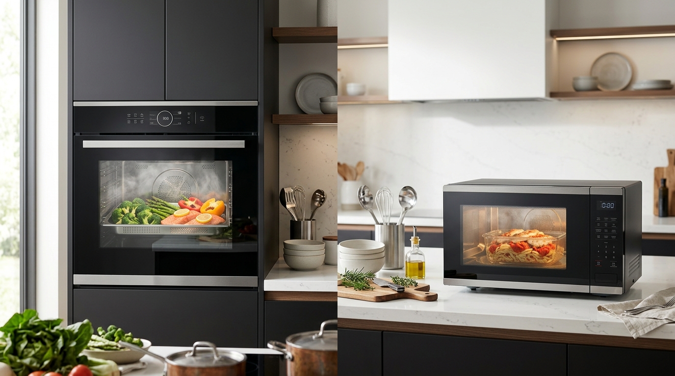 Steam Oven vs Microwave