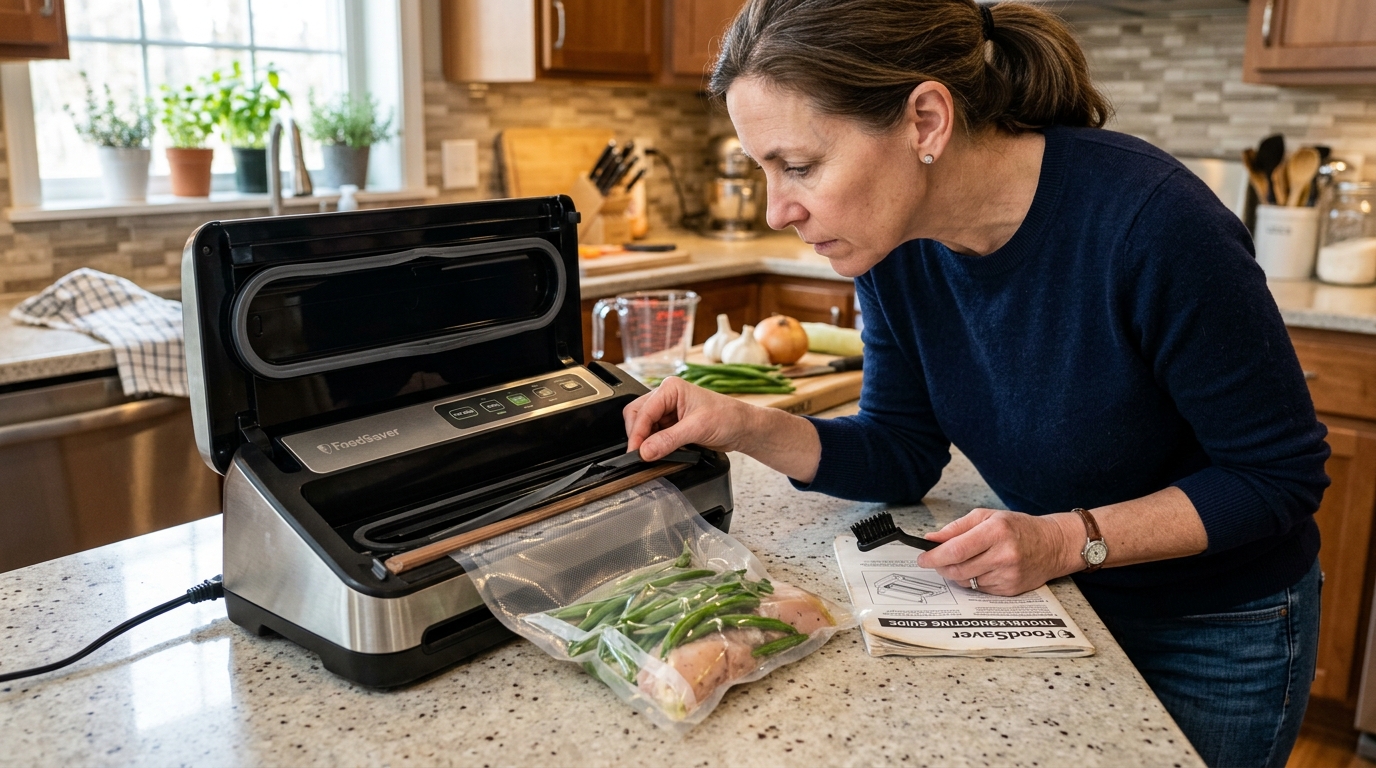 Vacuum Sealer Not Vacuuming?