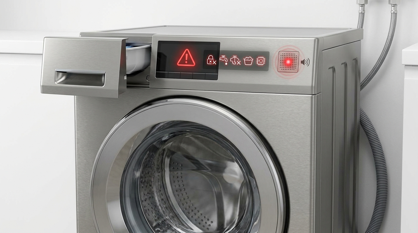 Washer Beeps 3 Times