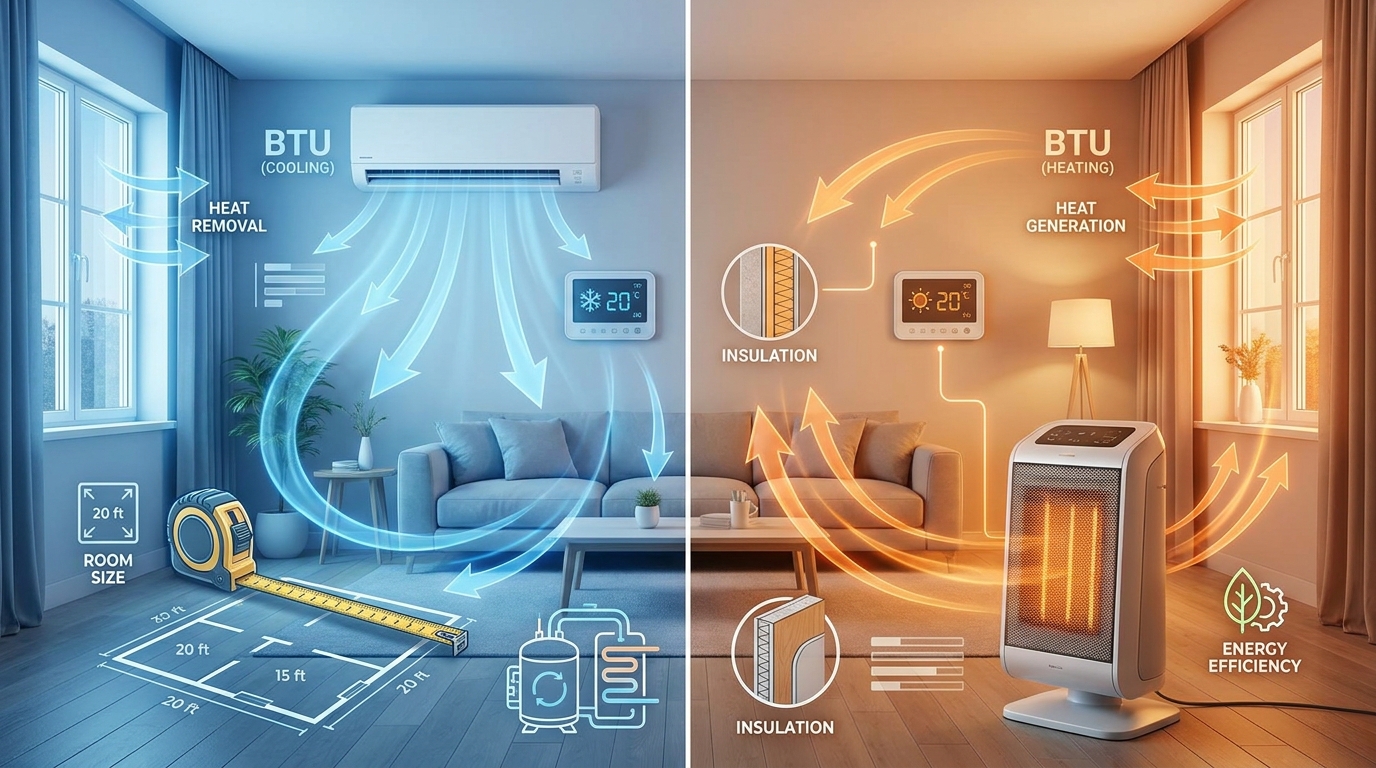 What Is BTU Meaning, Calculation & HVAC Guide