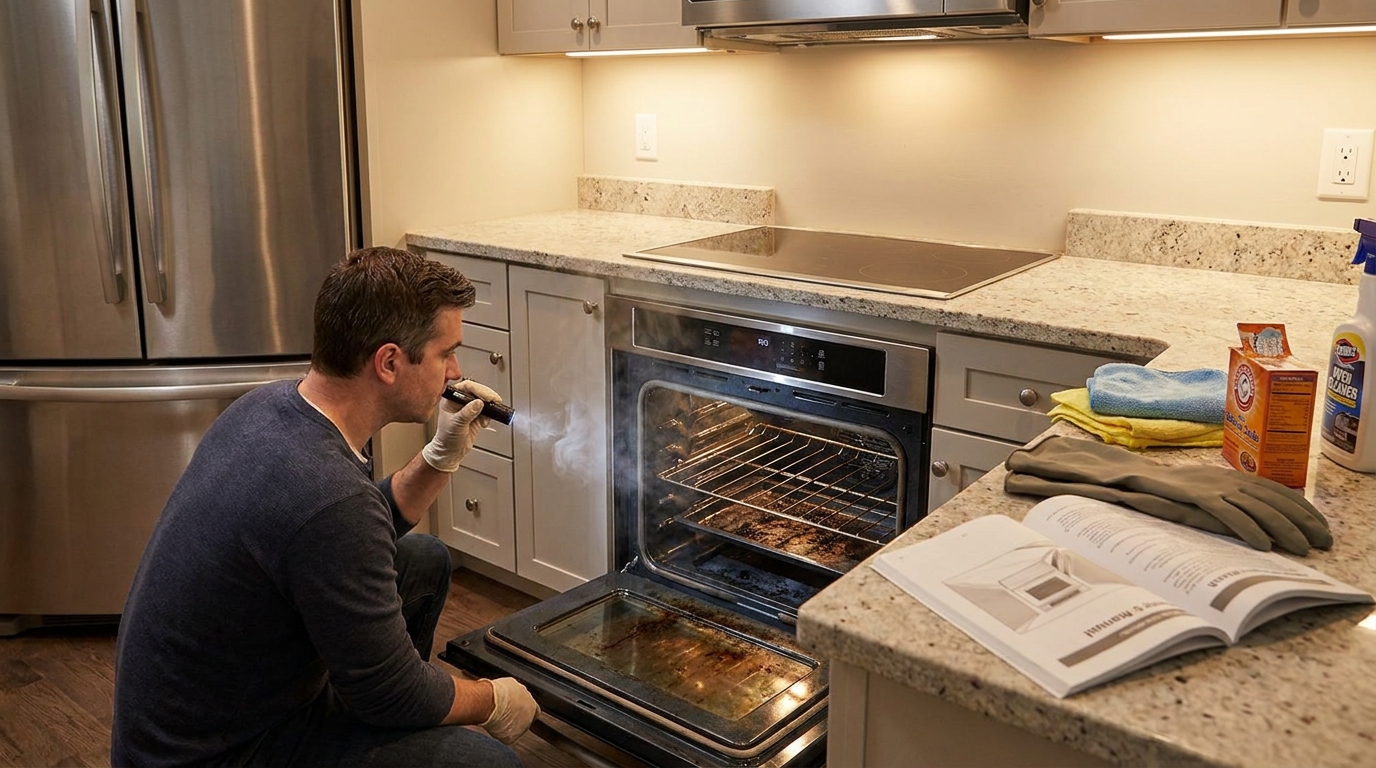 Why Your Oven Smells Like Burning Causes and Solutions