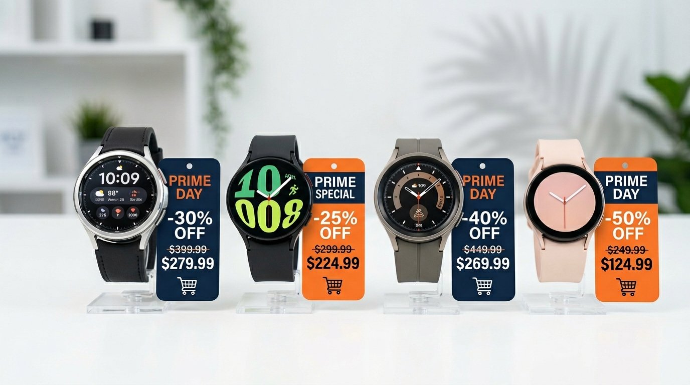 Best Amazon Prime Day Samsung Galaxy Watch Deals 2026