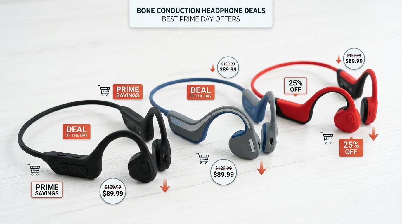 Best Amazon Prime Day Bone Conduction Headphone Deals 2026