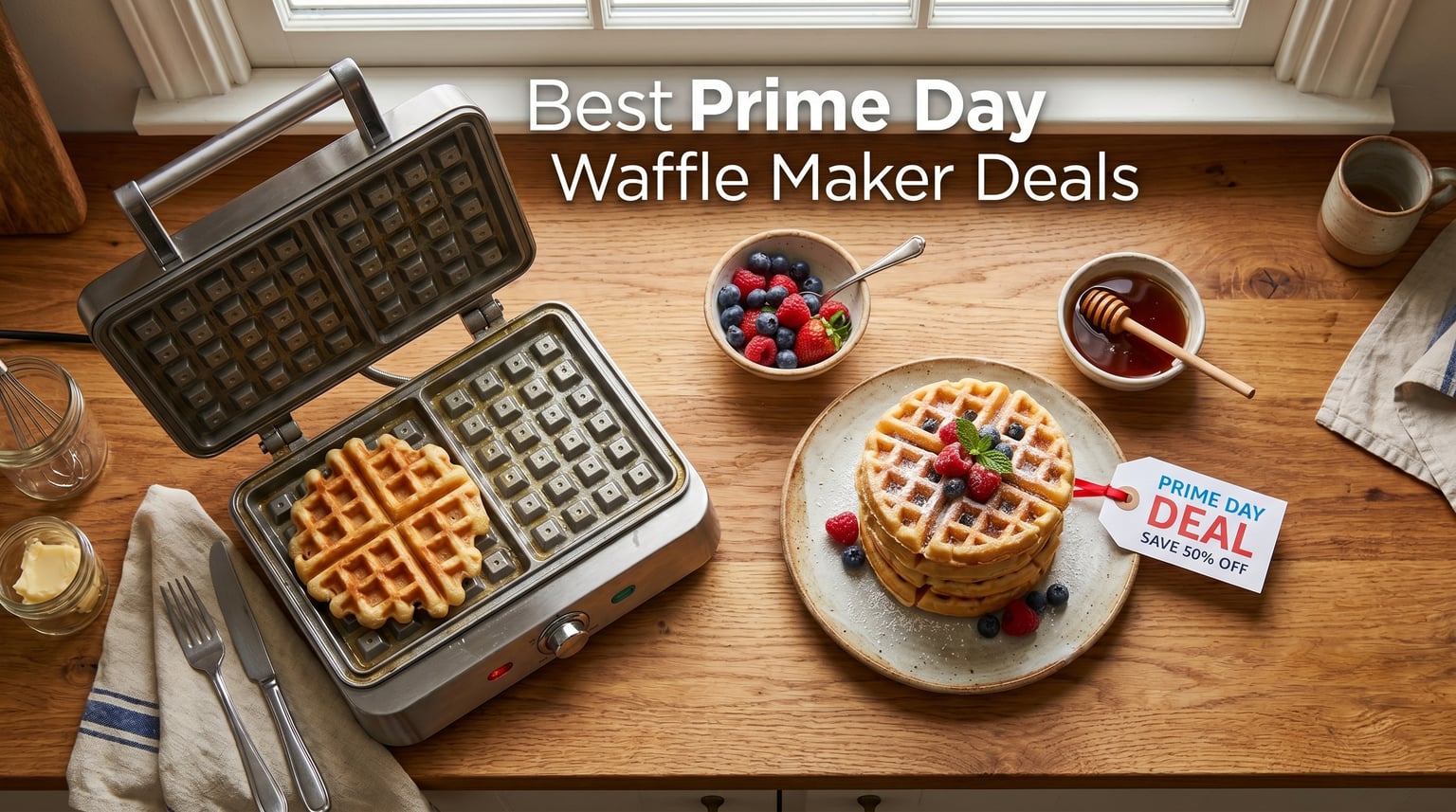 Best Amazon Prime Day Waffle Maker Deals 2026
