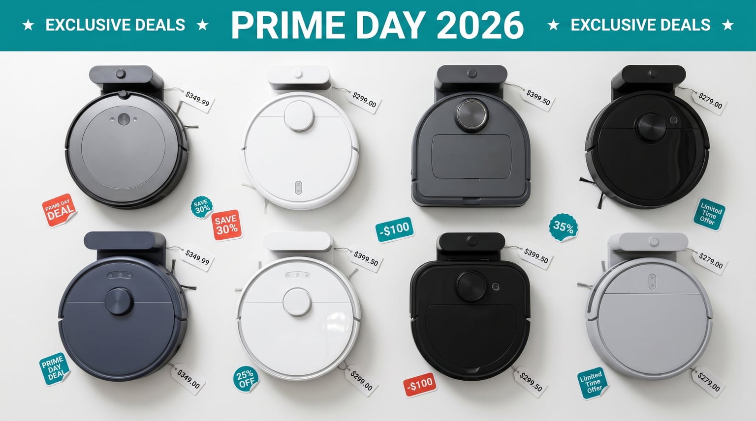 Best Amazon Prime Day Robot Vacuum Deals 2026