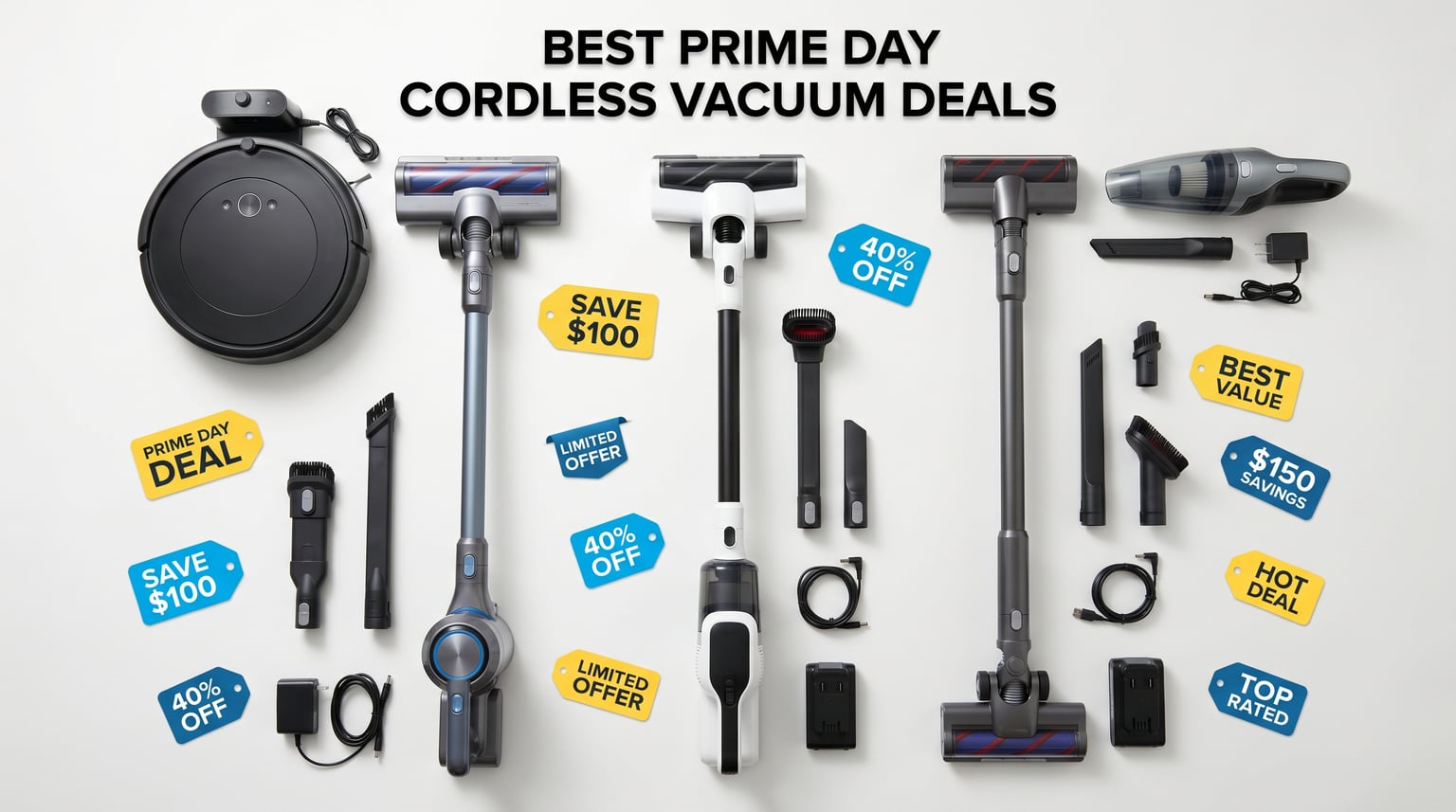 Best Amazon Prime Day Cordless Vacuum Deals 2026