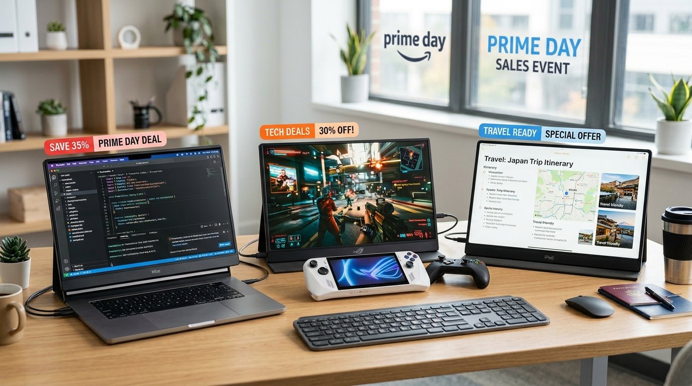 Best Amazon Prime Day Portable Monitor Deals 2026