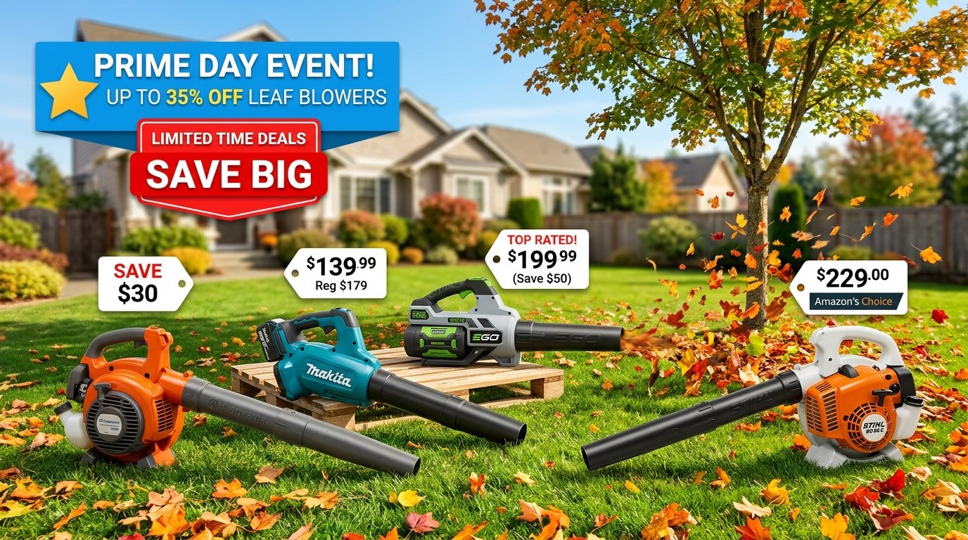 Best Amazon Prime Day Leaf Blower Deals 2026