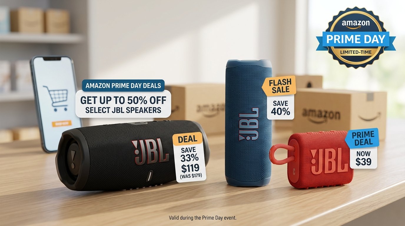 Best Amazon Prime Day JBL Speaker Deals 2026