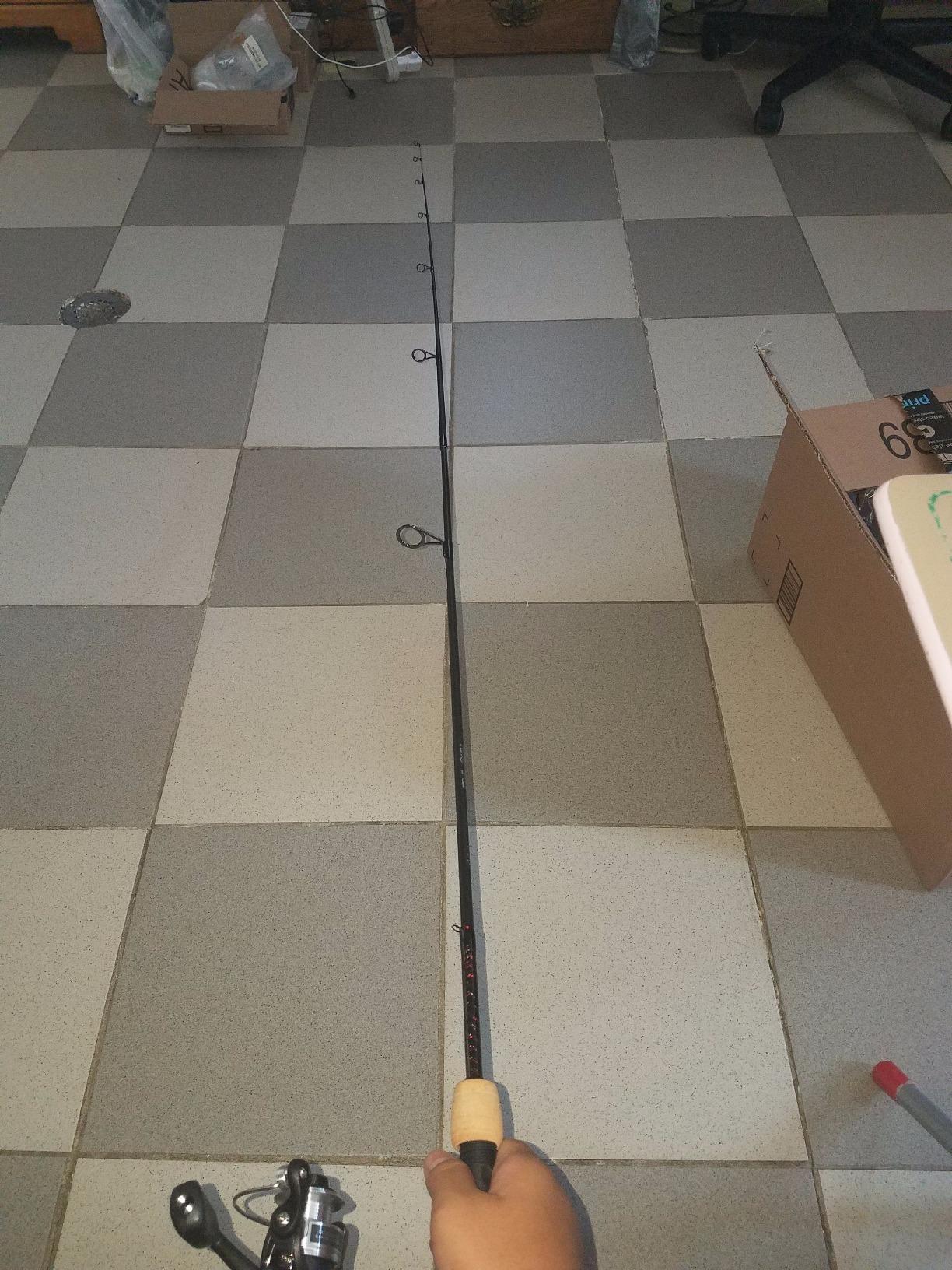 Ugly Stik Elite Spinning Fishing Rod - Durable Ultralight for Trout customer photo 2