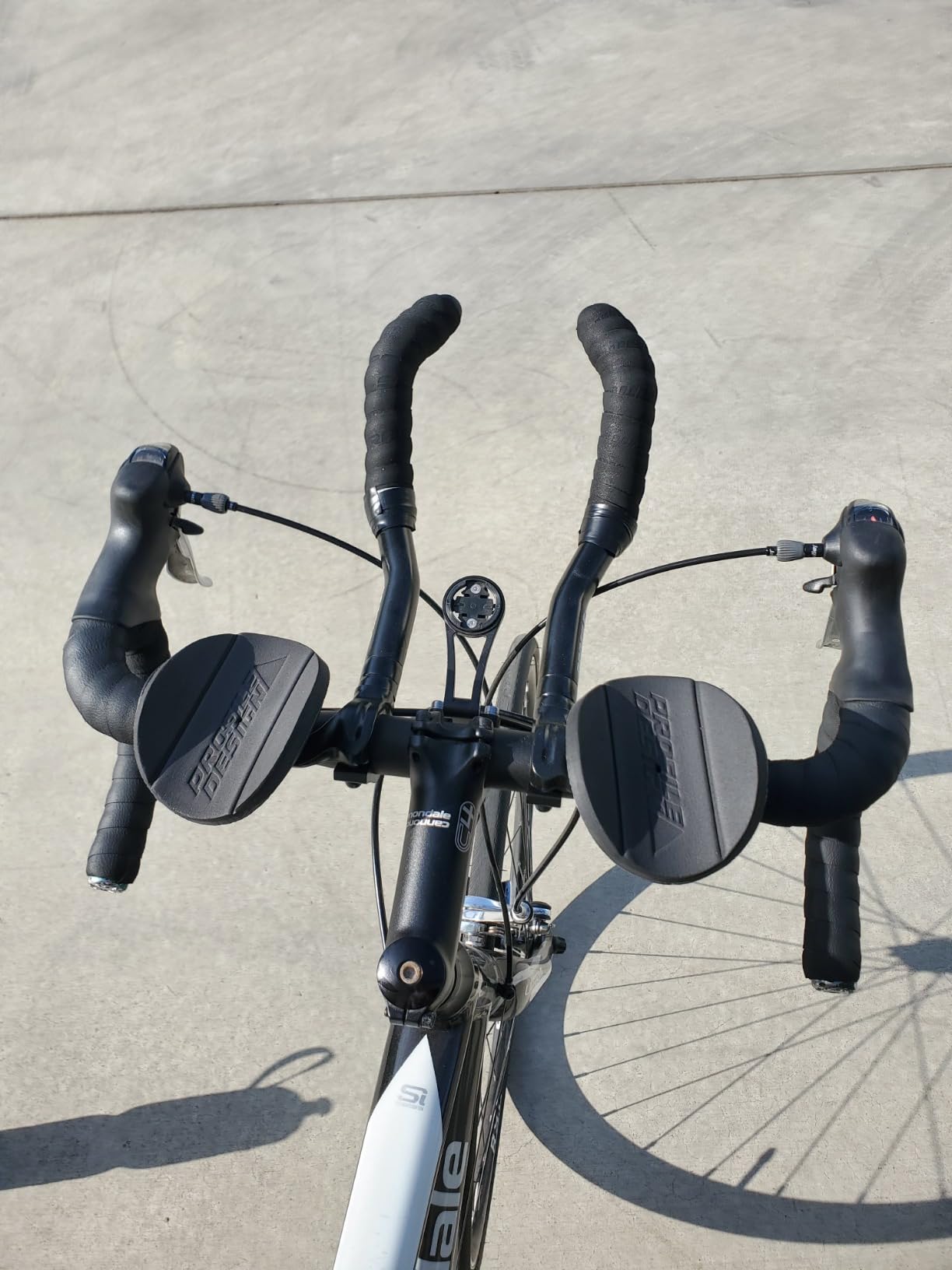 Profile Design Legacy II Aerobars, Aluminum Aerobar Extensions for Triathlon and Time Trial Bikes, Adjustable Armrests, Handlebar Rest for Cycling, Black, One Size customer photo 2