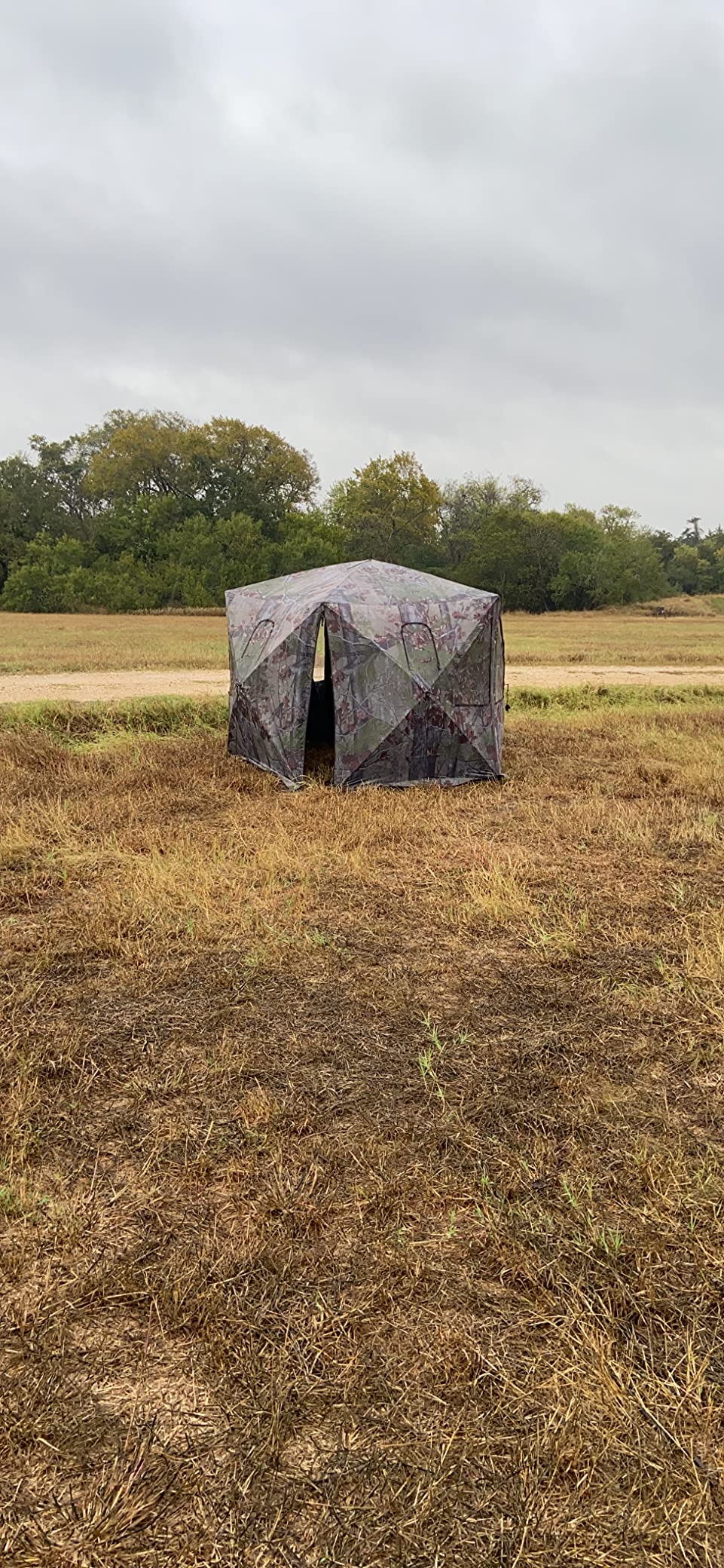 Barronett Blinds Pentagon, Portable Hunting Blind, 5-Sided Hub Blind, Huge Interior, Low Profile Windows, 4-Person customer photo 1