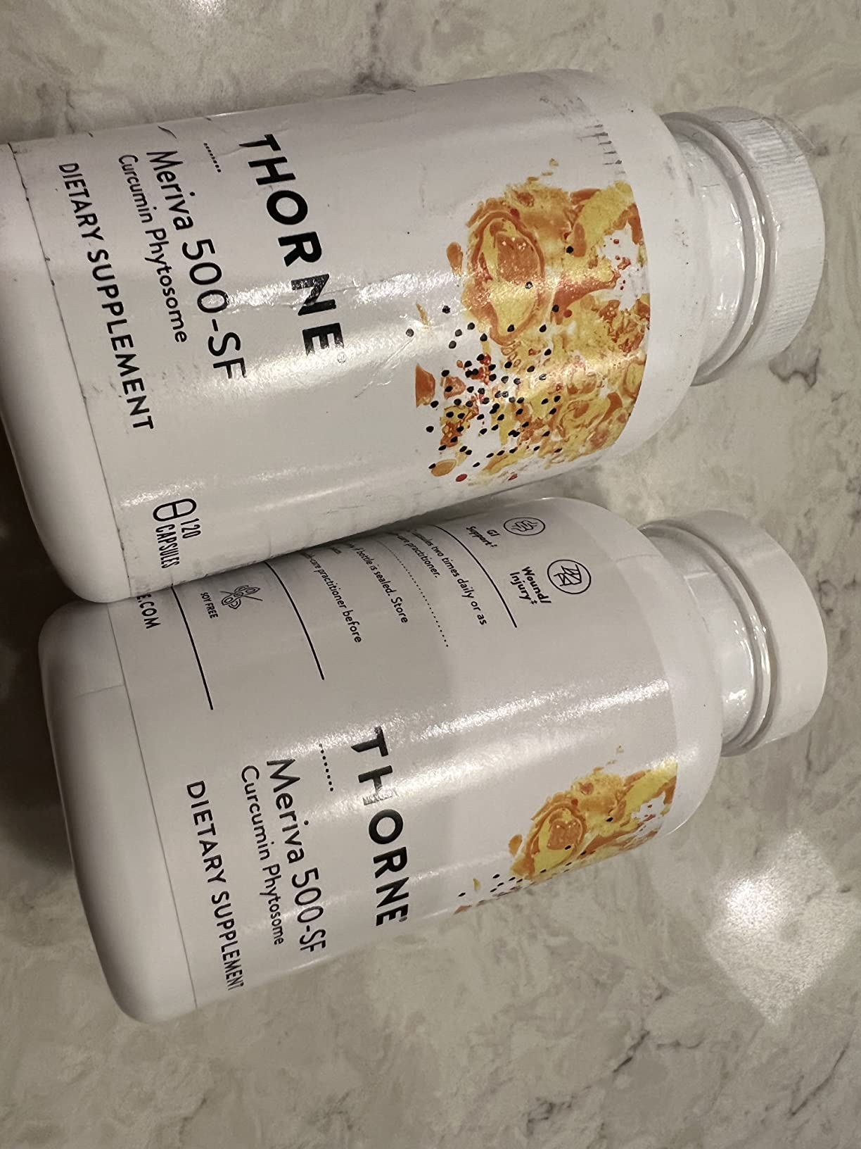 THORNE Curcumin Phytosome 1000 mg (Meriva) - Clinically Studied, High Absorption - Supports Healthy Inflammatory Response in Joints, Muscles, GI Tract, Liver, Brain & Nerves - 60 Servings customer photo 2