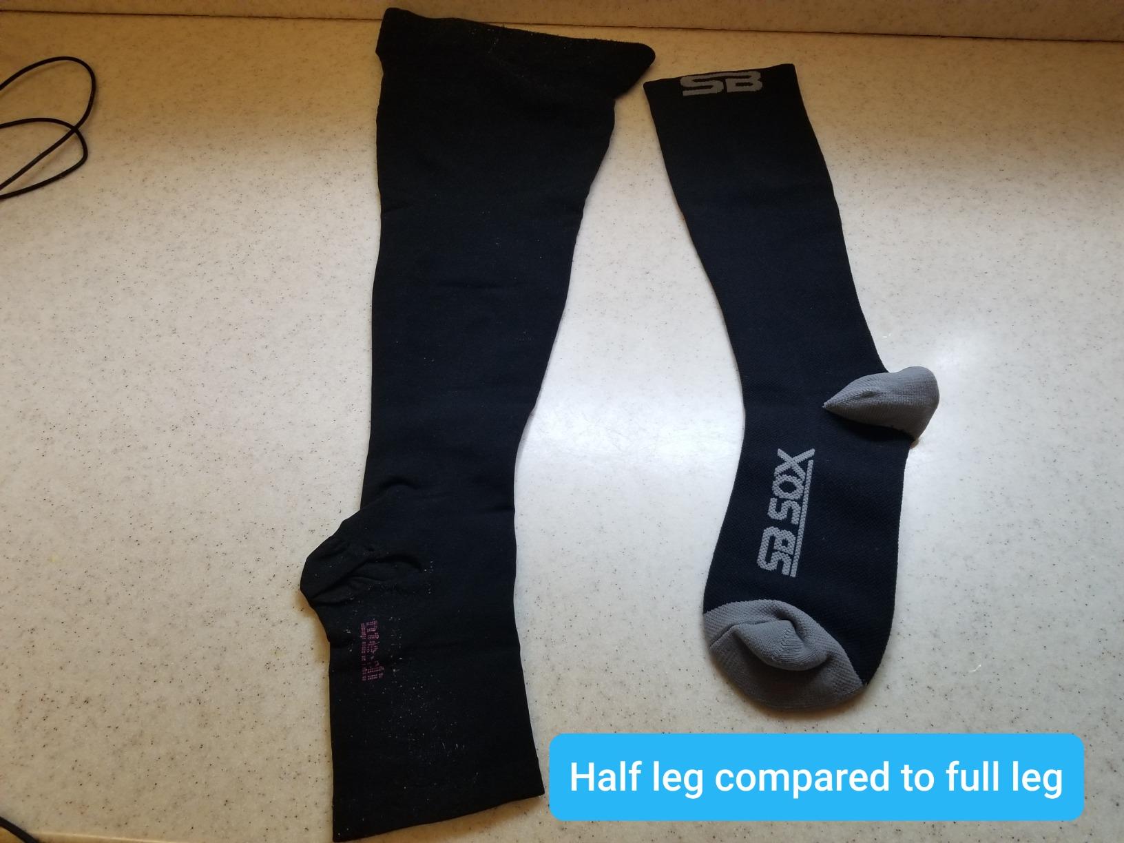 Compression Socks for Men & Women (20-30mmHg) - Best Compression Socks for Flying, Medical, Sports, Wide Calf Fit, and Daily Wear customer photo 1
