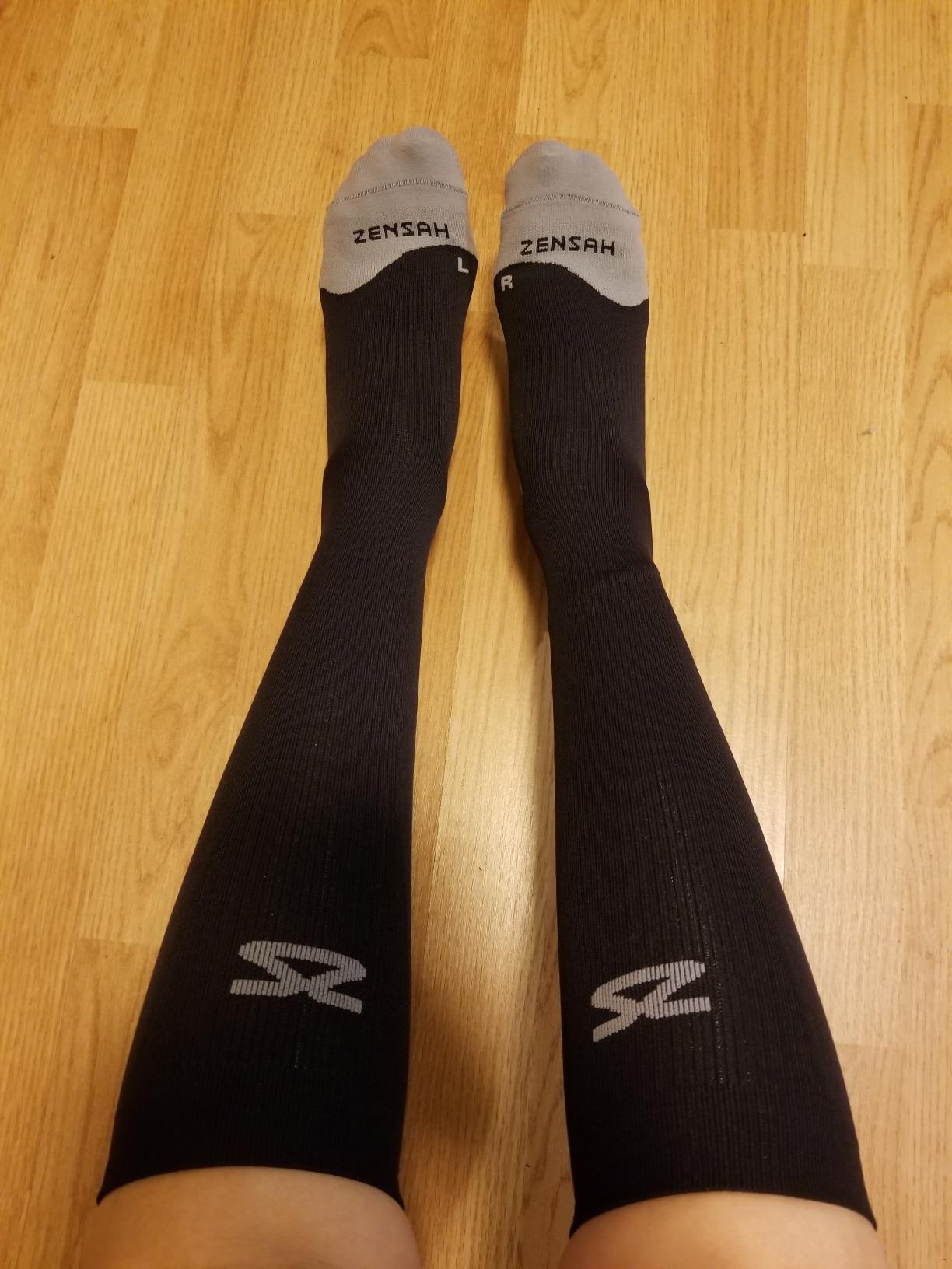 CEP Tech+ Compression Socks - Knee High Running Socks for Sports, Travel, Made in Italy customer photo 1