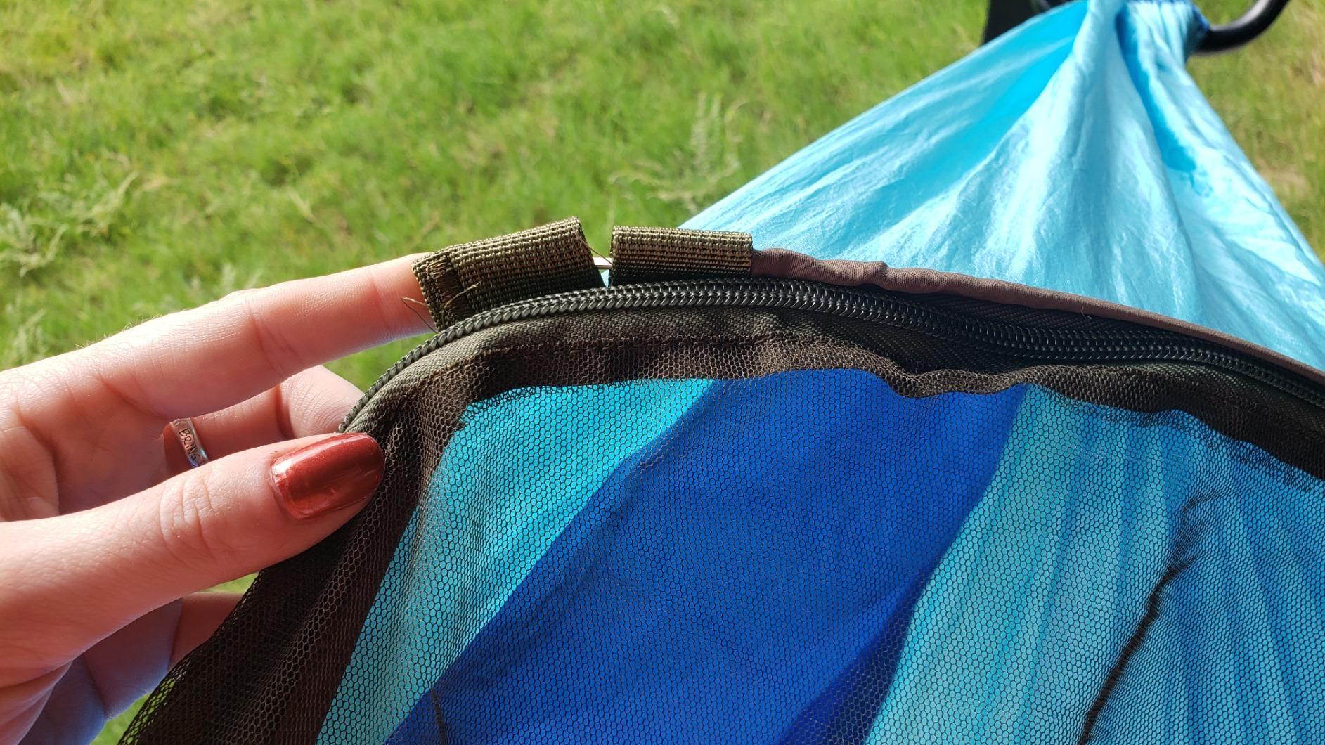 G4Free Large Camping Hammock with Mosquito Net and Rain Fly- 2 Person Portable Hammock with Bug Net and Tent Tarp for Outdoor Hiking Camping Backpacking Travel customer photo 1