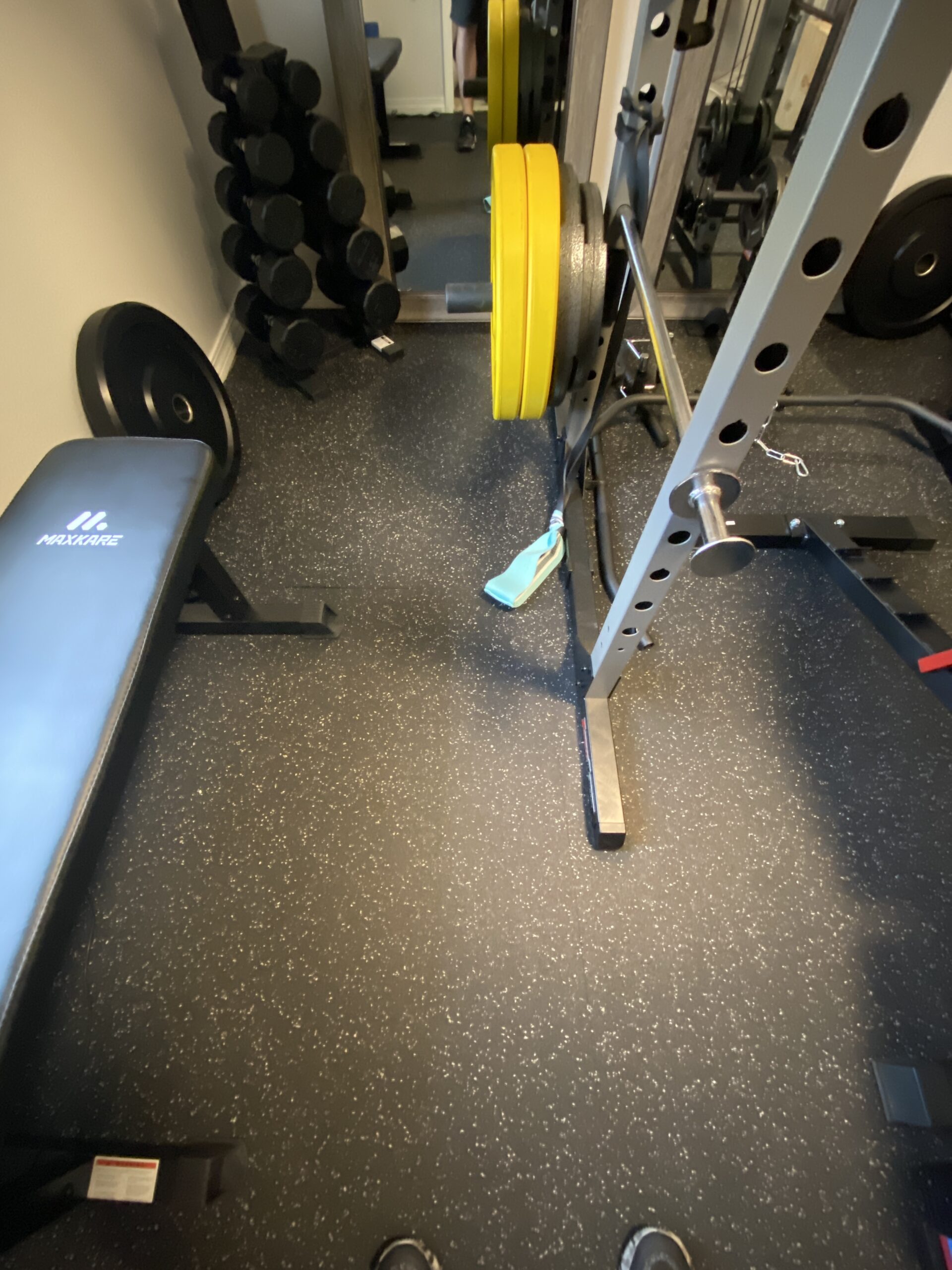 IncStores Tough Mats - Heavy Duty Rubber Gym Flooring Mats customer photo 2