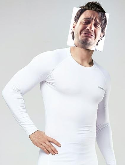 DEVOPS 3 Pack Men's UPF 50+ Long Sleeve Compression Baselayer Shirts Quick Dry, Cool Gear for Running Gym and Workouts customer photo 1
