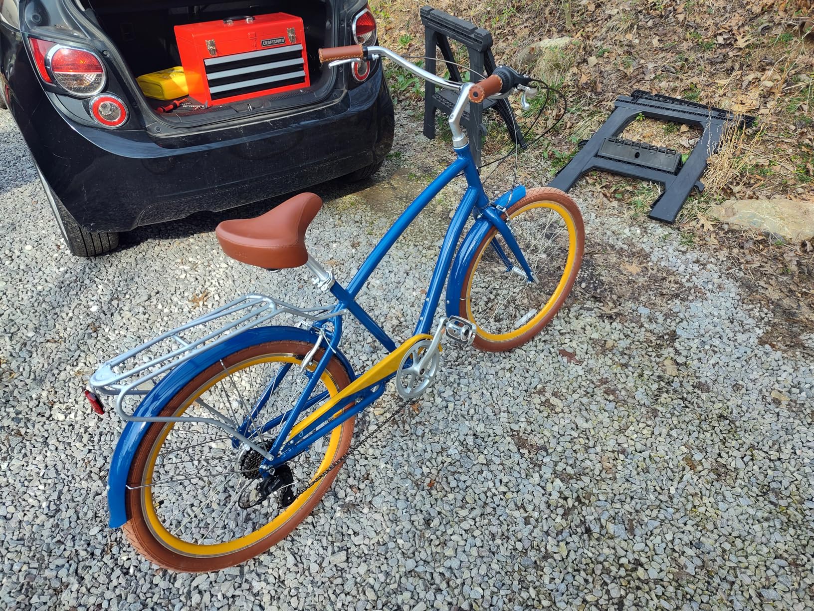 sixthreezero EVRYjourney Mens Bike, 7-Speed Hybrid Bicycle, 26-Inch Wheels, Aluminum Frame, Rear Rack and Fenders, Perfect for Commuting customer photo 1