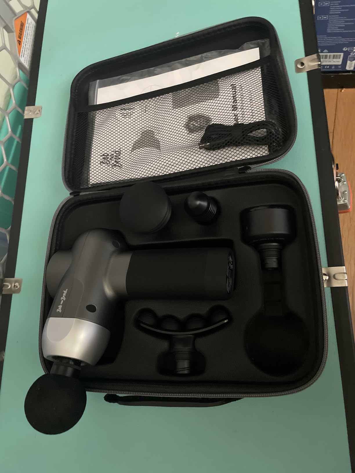 BOB AND BRAD C2 Massage Gun, FSA Eligible & HSA Approved Deep Tissue Percussion Massager Gun, Muscle Massager with 5 Speeds and 5 Heads customer photo 1