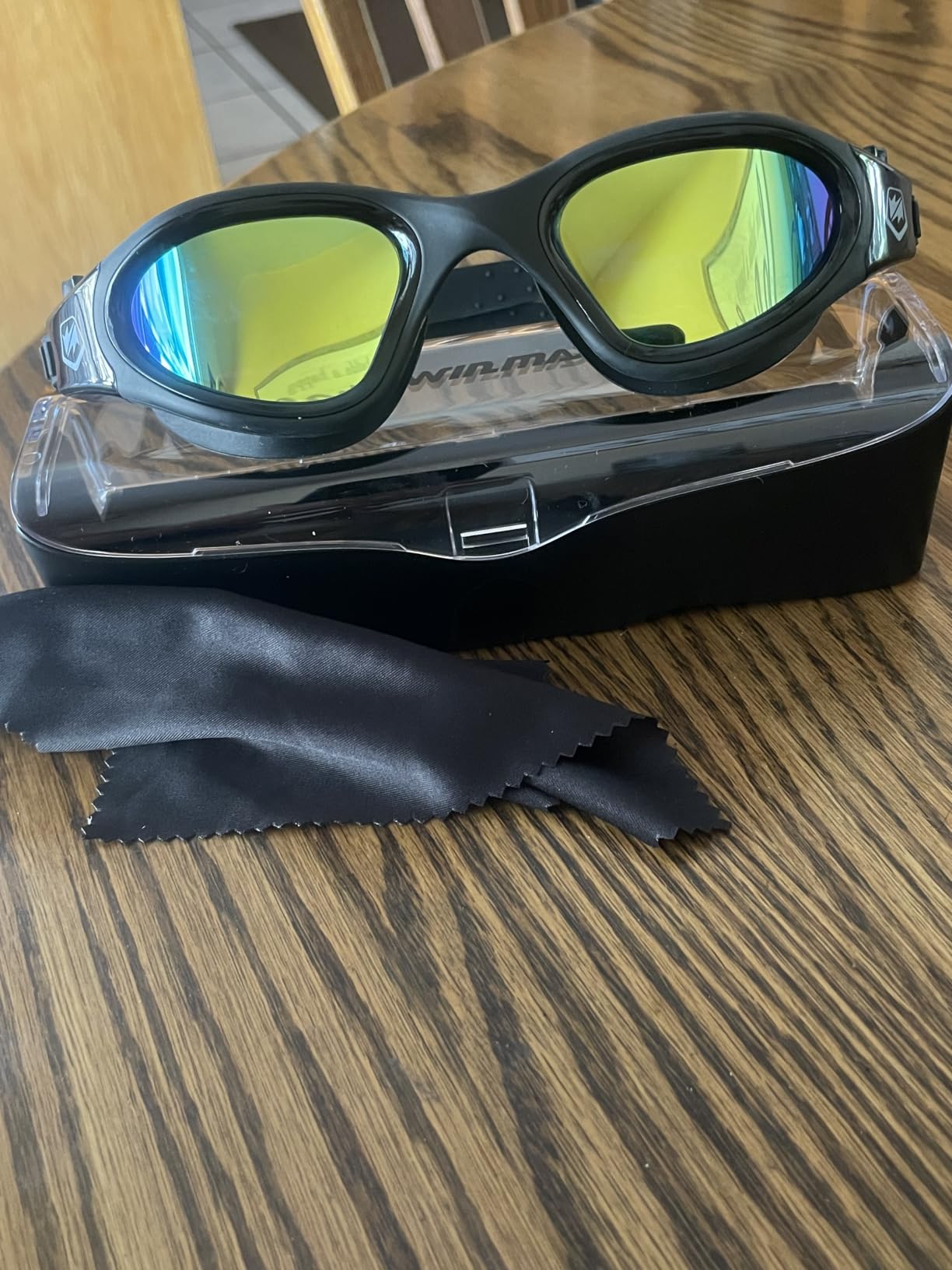 WIN.MAX Swimming Goggles Swim Pool Goggles Anti Fog Anti UV No Leakage Clear Vision for Men Women Adults Teenagers customer photo 1