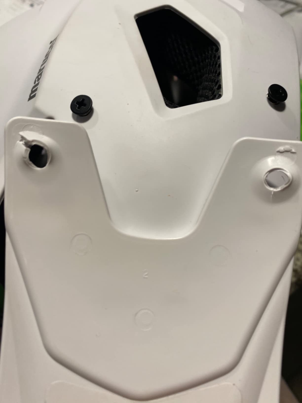 Marucci DuraVent Batting Helmet - NOCSAE Verified with Reversible Jaw Guard & Ventilation customer photo 1