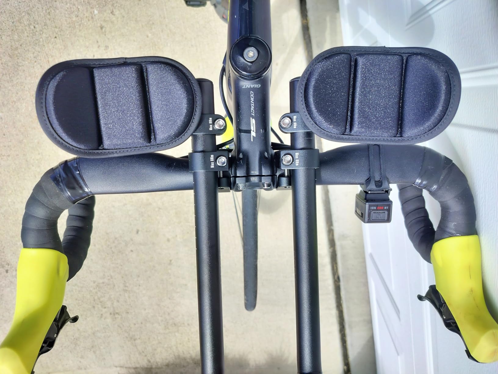 BBB Cycling AeroMax BHB-60 Aluminium Two-Piece Tri Aero Bars for Road Bike, Aerodynamic J-Bend customer photo 1
