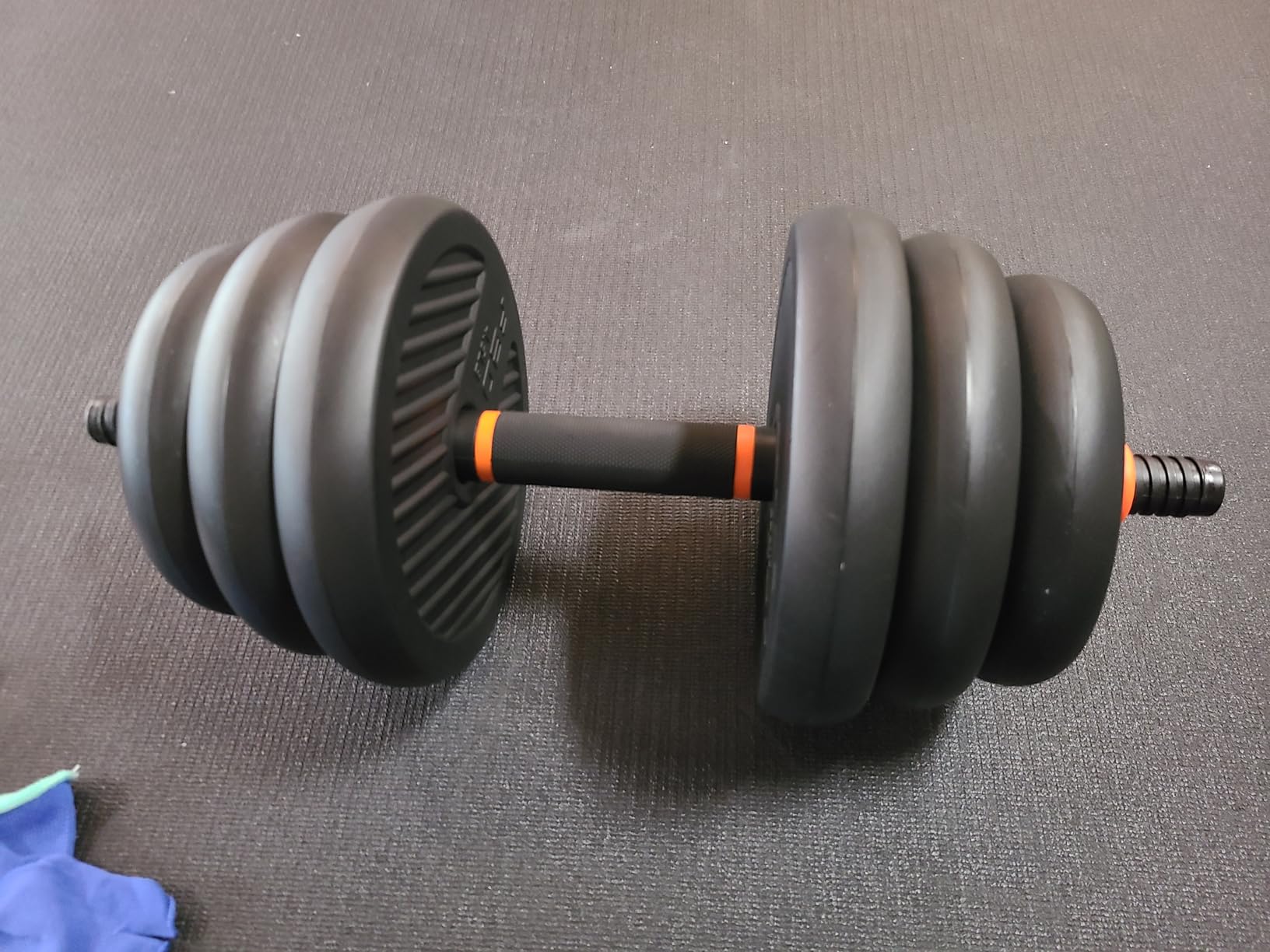 FEIERDUN DS2 Adjustable Dumbbells, 5-in-1 Free Weight Set with Connector, Used as Barbell, Kettlebells, Push up Stand for Home Gym customer photo 2