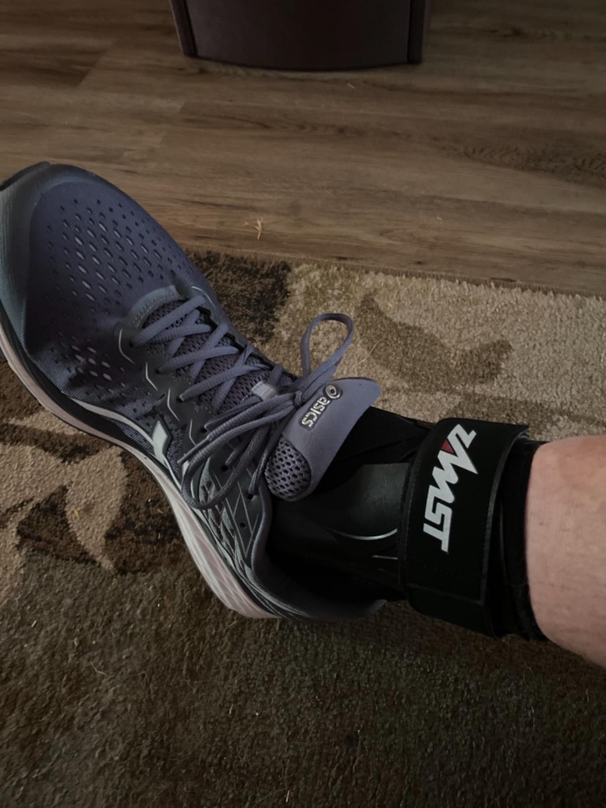 Zamst A2-DX Sports Ankle Brace with Protective Guards For High Ankle Sprains and Chronic Ankle Instability - for Basketball, Volleyball, Lacrosse, Football customer photo 2