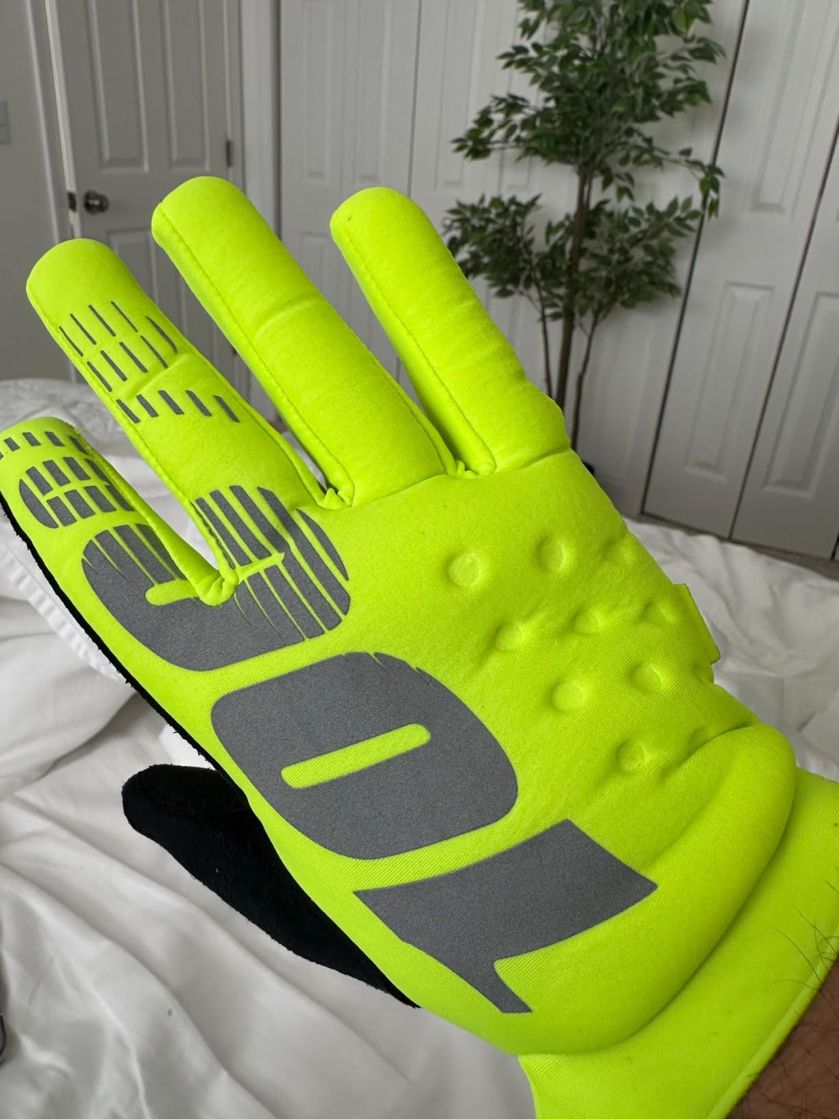 100% BRISKER Cold Weather Motocross & Mountain Bike Gloves - Warm Winter MTB & MX Powersport Racing Protective Gear customer photo 2