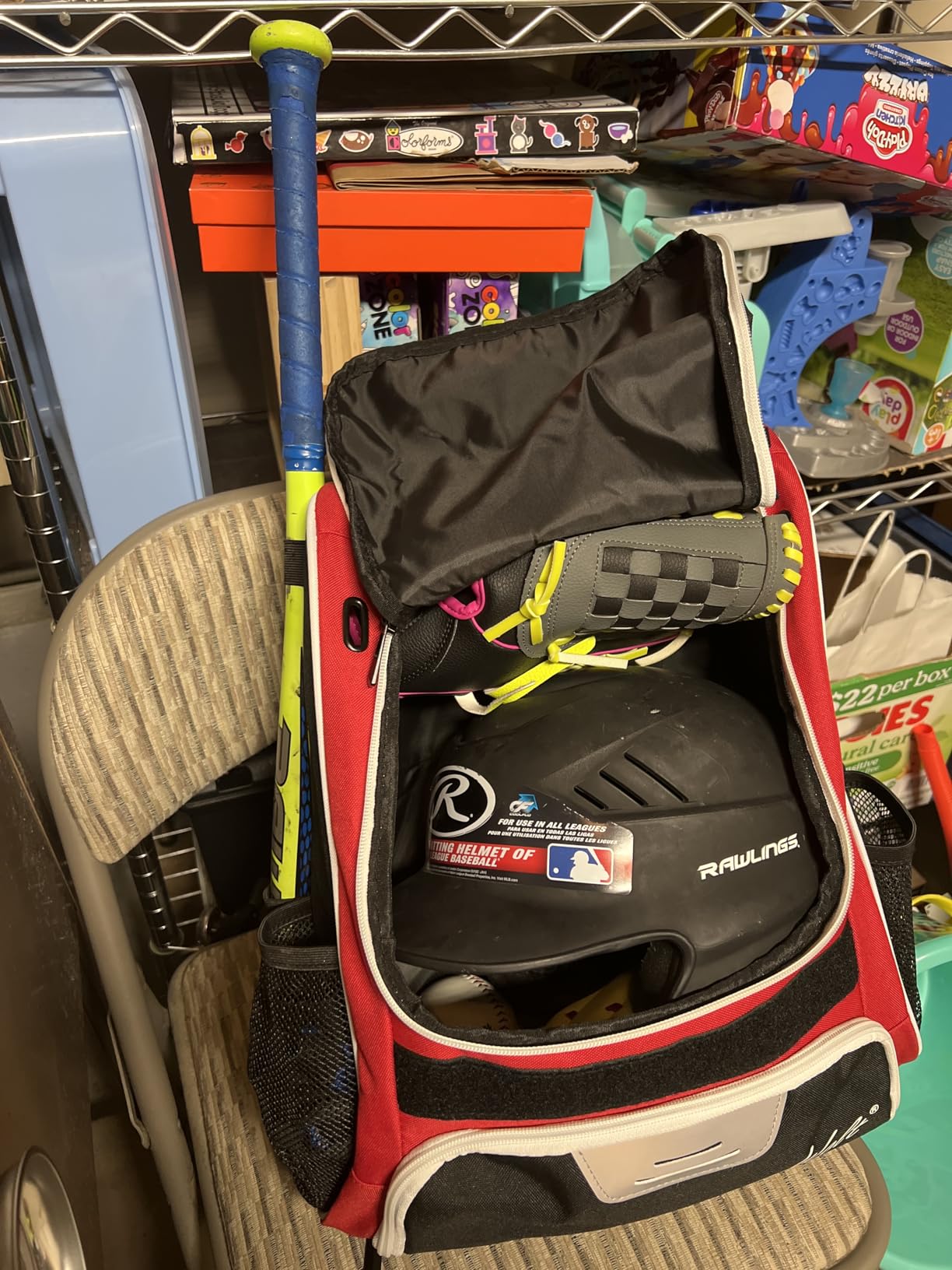 WOLT Youth Baseball Bag - Bat Backpack for Baseball, T-Ball & Softball Equipment & Gear customer photo 1