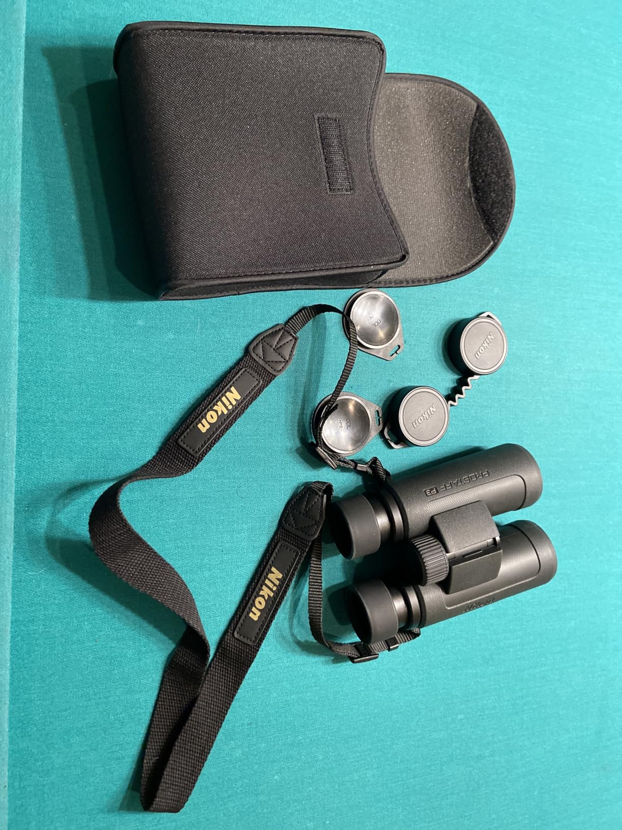 Nikon PROSTAFF P3 10x42 Binocular | Waterproof, Fogproof, Rubber-Armored Full-Size Binocular, Wide Field of View & Long Eye Relief customer photo 1