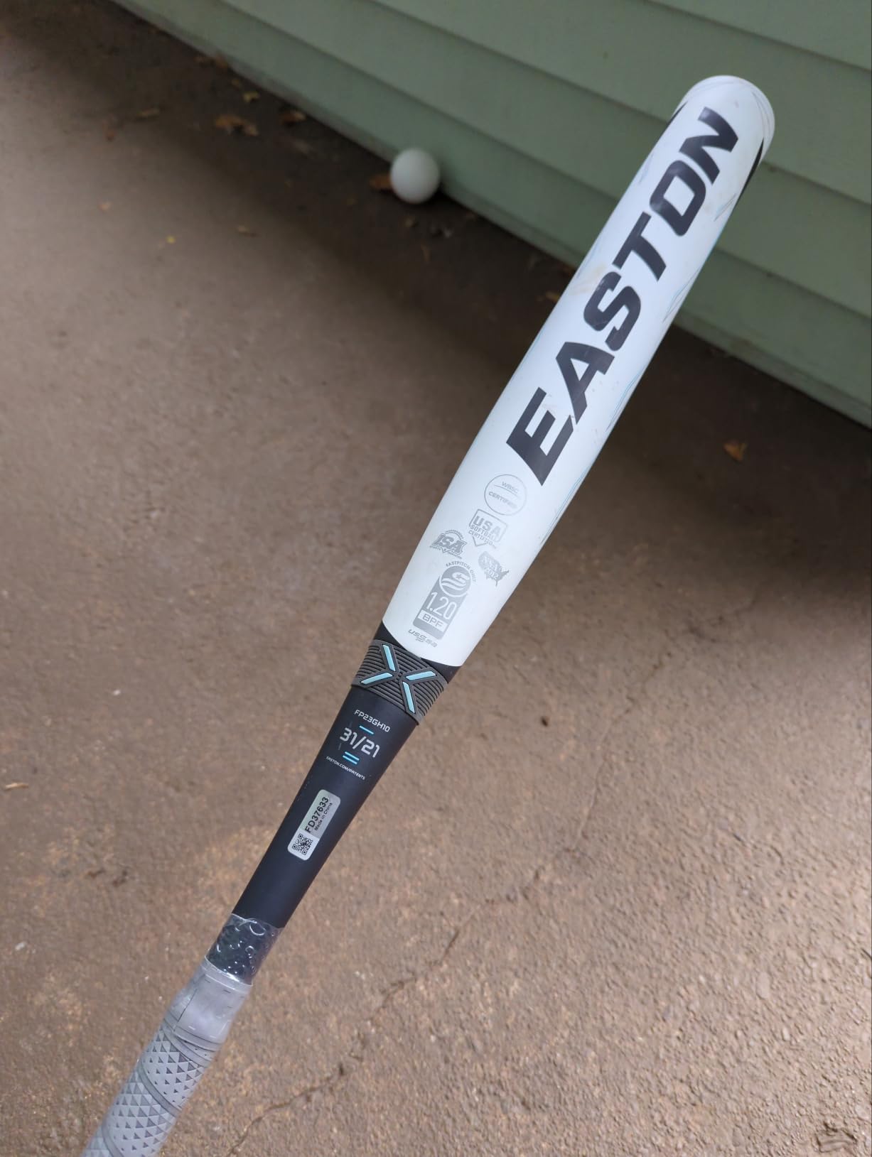 Easton Ghost Double Barrel Fastpitch Softball Bat | -11/-10/-9/-8 Drop | 2 Pc. Composite customer photo 2