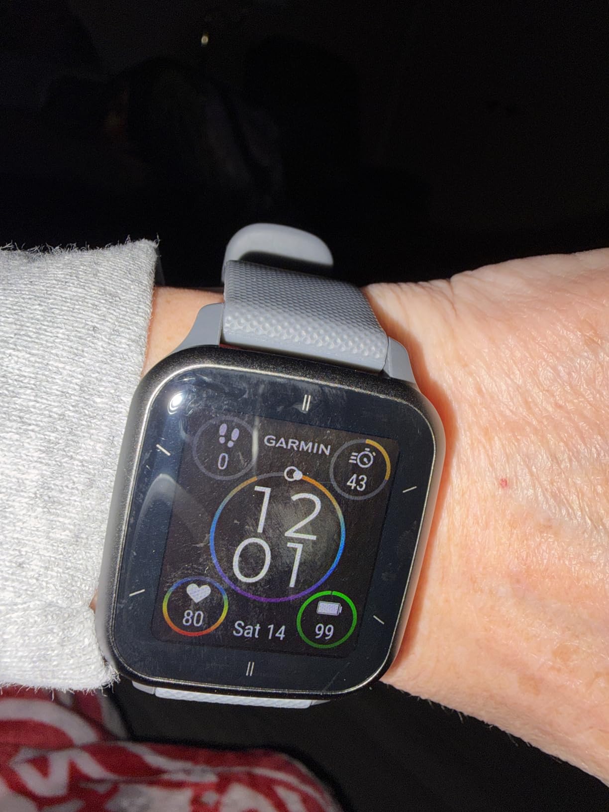 Garmin Venu Sq 2 GPS Smartwatch - AMOLED Display, All-Day Health Monitoring, Long Battery Life, Activity and Heart Rate Tracker, Slate and Shadow Gray customer photo 2