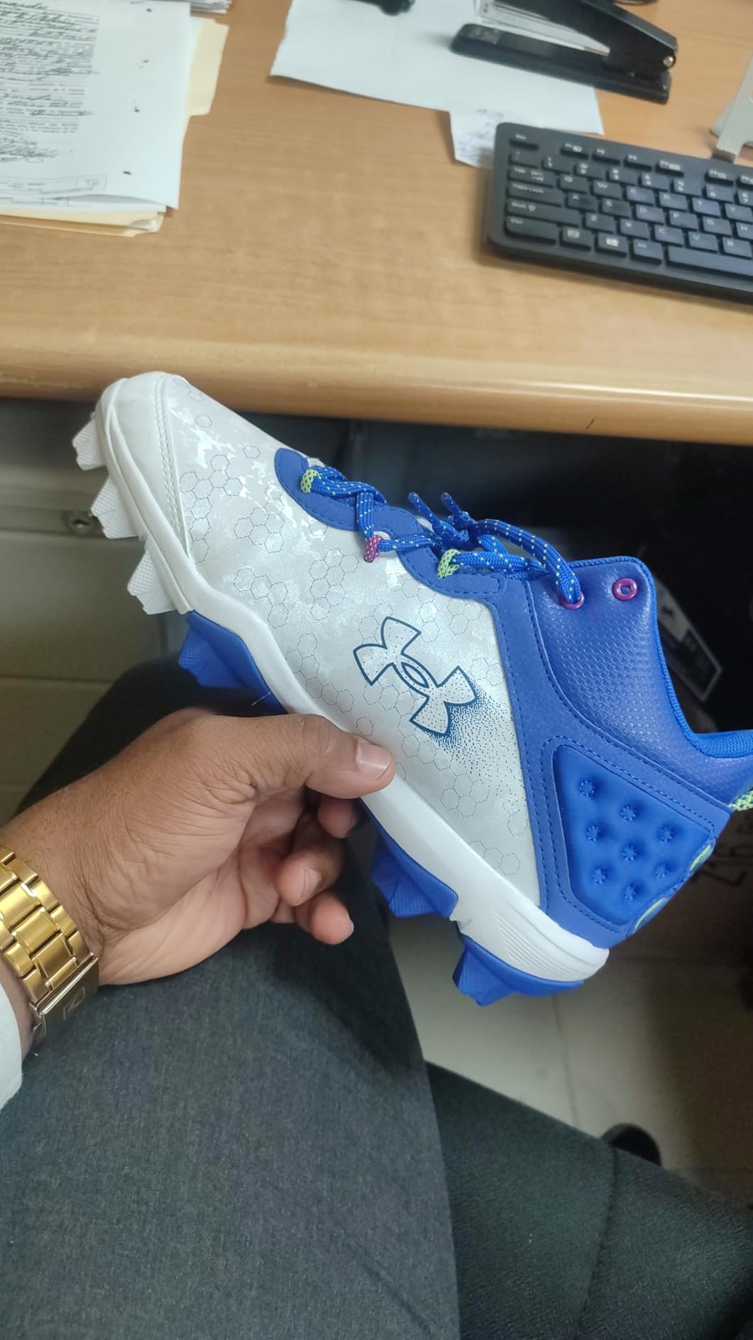 Under Armour Harper 8 Mid RM Baseball Cleats customer photo 1