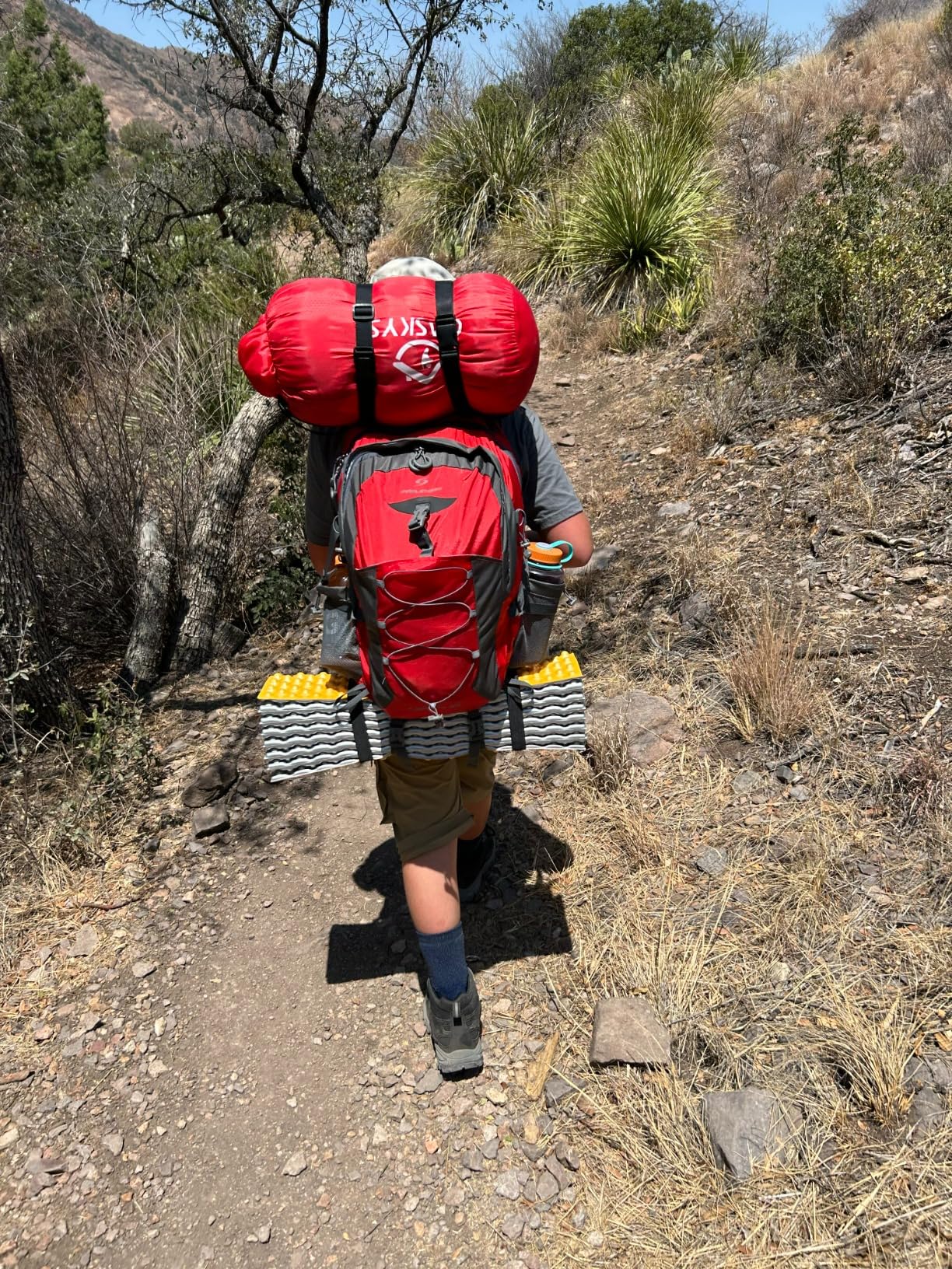 Maelstrom 50L Hiking Backpack, Waterproof Camping Daypack with Rain Cover, Lightweight Travel Backpack customer photo 2